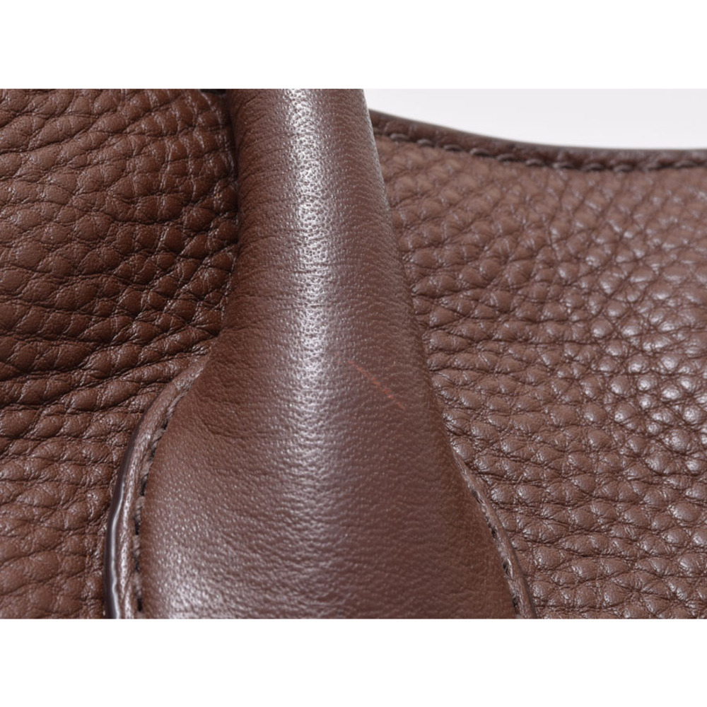 Prada Tote Calfskin Daino Bag Brown Vitello - Picture 8 of 11